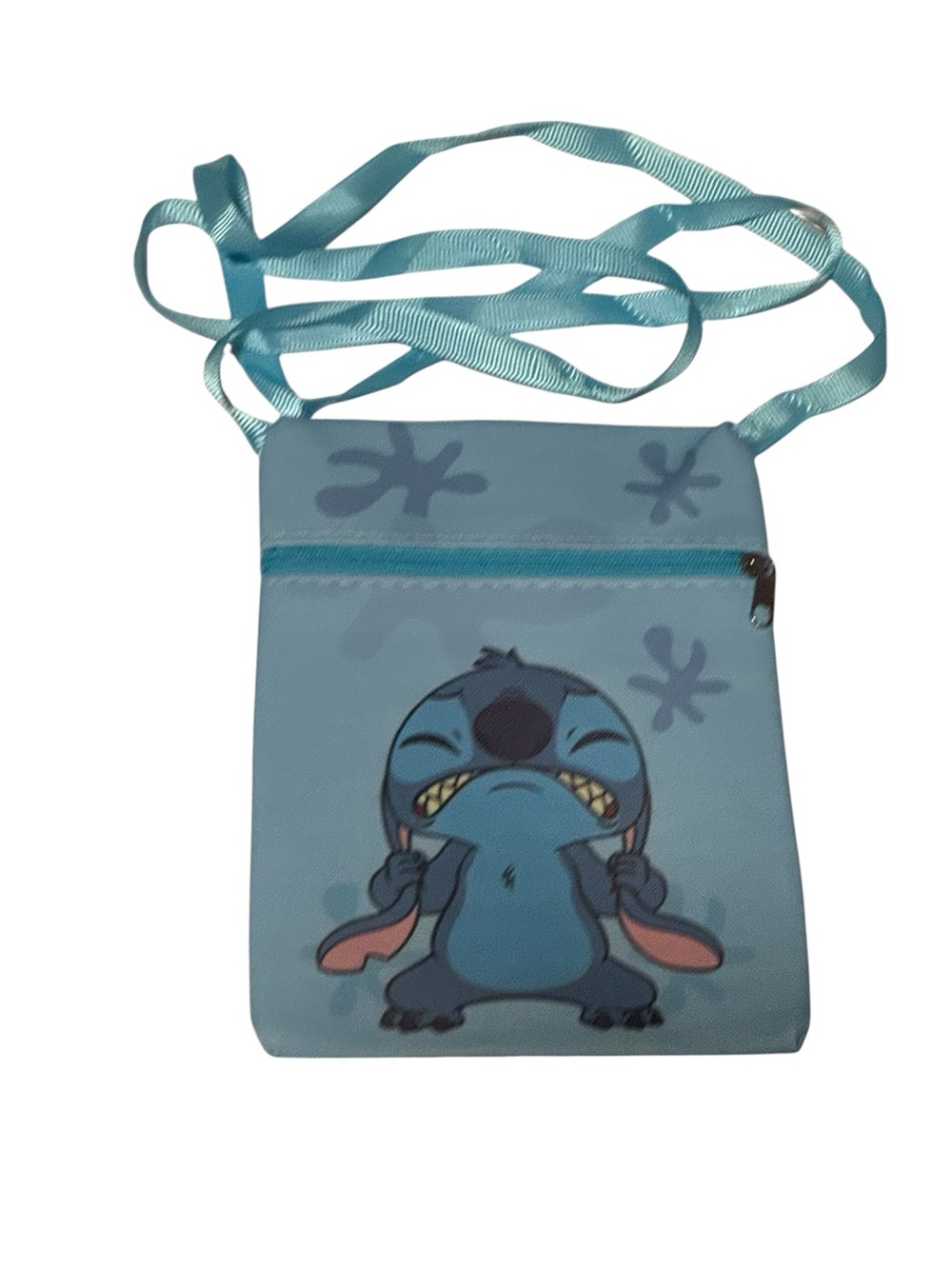 Stitch Blue Kids Crossbody Bag - Cute Character Shoulder Pouch New!